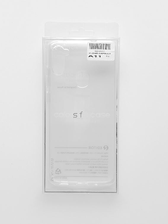 [BWF4-04] Mercury Transparent Capsule | Samsung A90 - Clear
