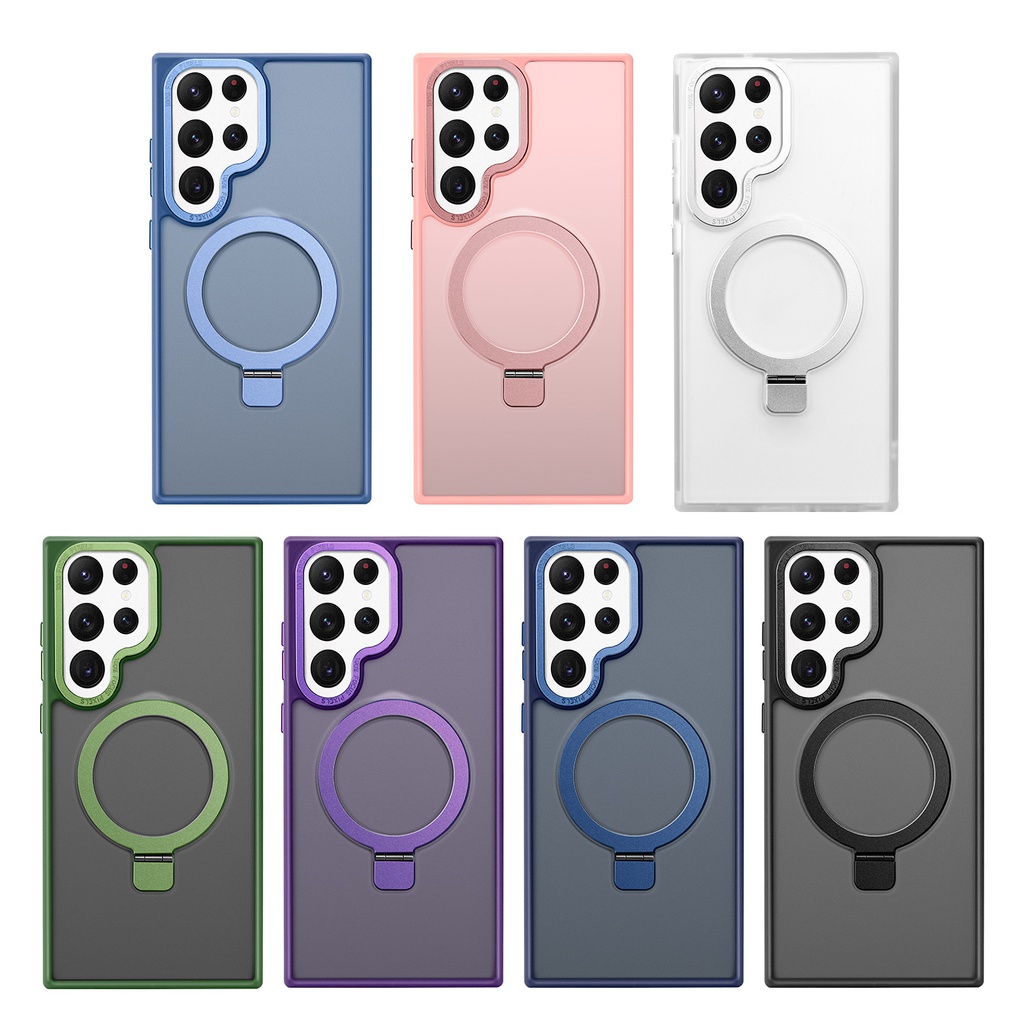 [BWF5-06] Coco Ring Stand Magnetic Anti Shock | Samsung S22 Ultra