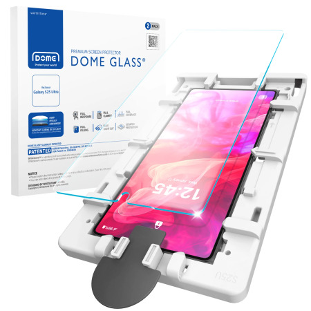 Korean Whitestone UV Dome Glass | Samsung S26 – Ultrasonic FingerPrint [2PACK GLASS]