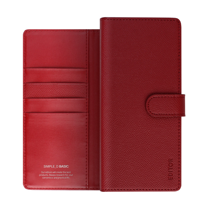 [FW8-4] Editor Simple D Basic | iPhone 7/8/SE 2020 - Red