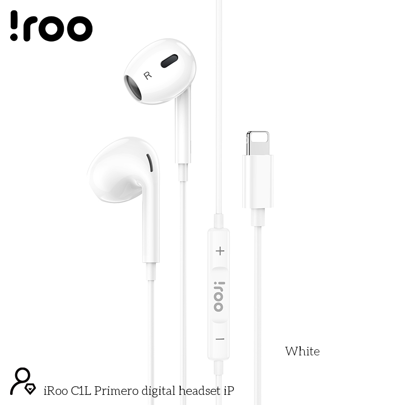 iRoo C1L Digital Earphones | For Ligtning