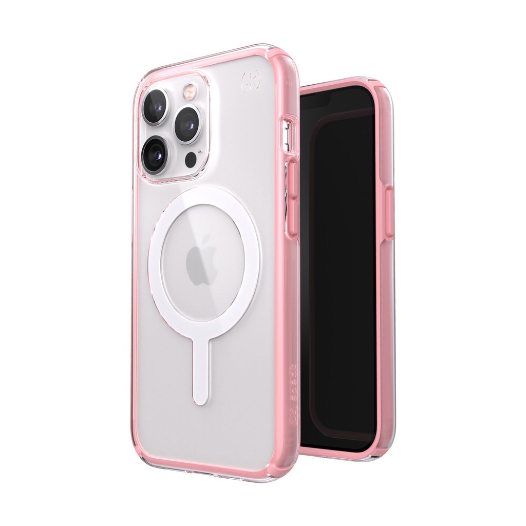 Speck Perfect GEO | iPhone 13 Pro (6.1) - Magsafe - Pink/Clear