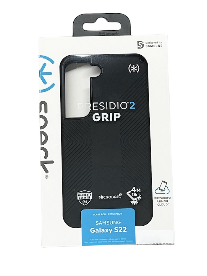 Speck Presidio2 Grip | Samsung S22 (6.1) - Black