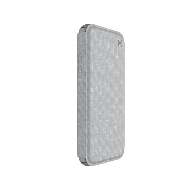 [BWF8-3] Speck Presidio Folio | iPhone X/XS - Dolphin Grey/Concrete Grey