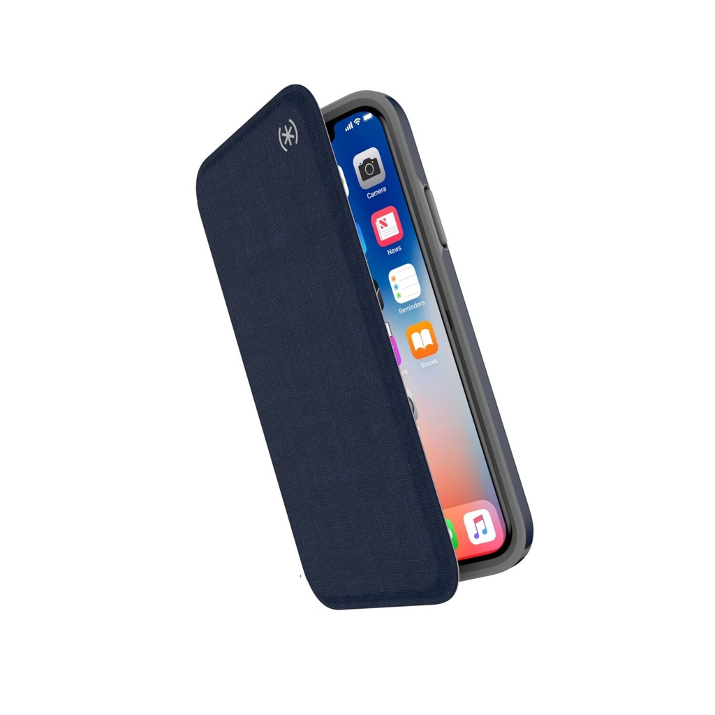 Speck Presidio Folio | iPhone X/XS - ECLIPSE BLUE