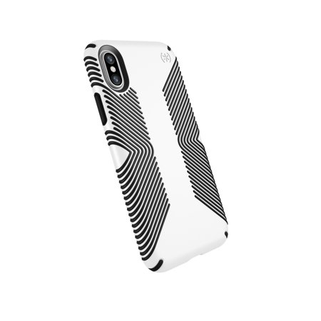 [BWF5-9] Speck Presidio Grip | iPhone X/Xs - White/Black