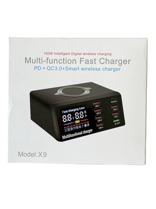 Technician X9 8 Ports 100W Smart PD+USB 3.0 | Repair Diagnostic Charger