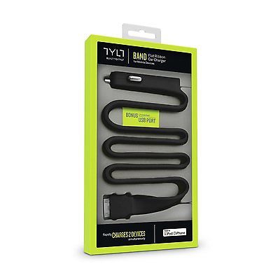 TYLT | 2.1 A iPad 30 Pins /w extra USB Port Car Charger