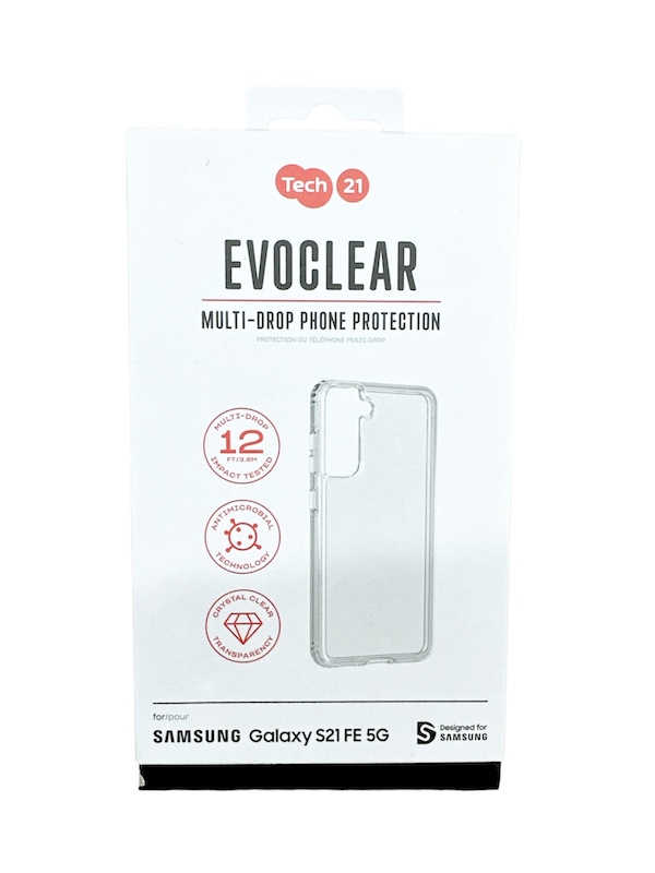 Tech21 EvoClear | Samsung S21FE 5G - Clear