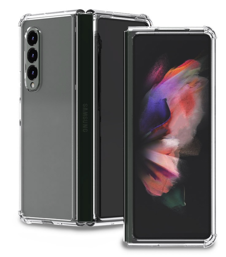 [BWF1-01] Korean Plafit Airline Plus Crystal | Samsung Galaxy Fold 5 - Transparent