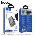 Hoco Q31 Lightning PD20W pocket power bank(5000mAh)