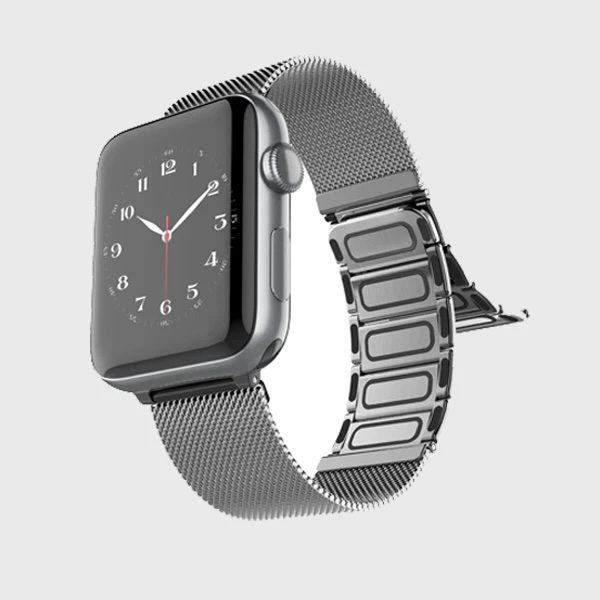 Raptic Classic Plus Mag Milanese Band | Apple Watch 38/40/41mm - Silver