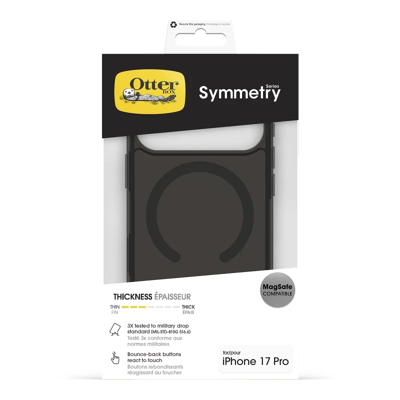 OtterBox Symmetry MagSafe | iPhone 18 Pro/iPhone 17 Pro - Black