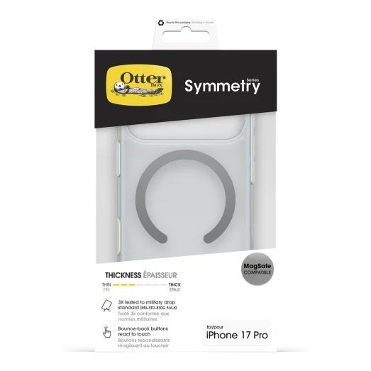 OtterBox Symmetry MagSafe | iPhone 18 Pro/iPhone 17 Pro - Clear
