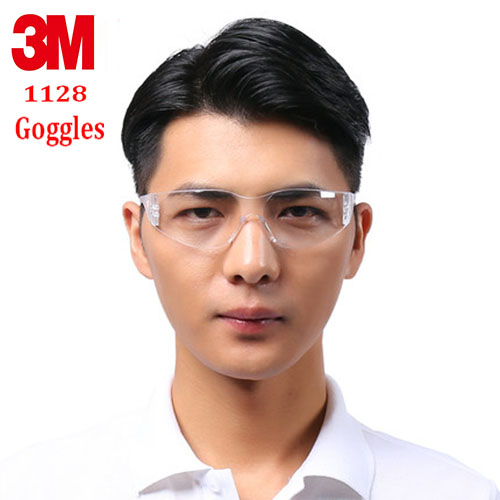 3M Industial/Balck Glass Repair Protective Safety Glasses Transparent