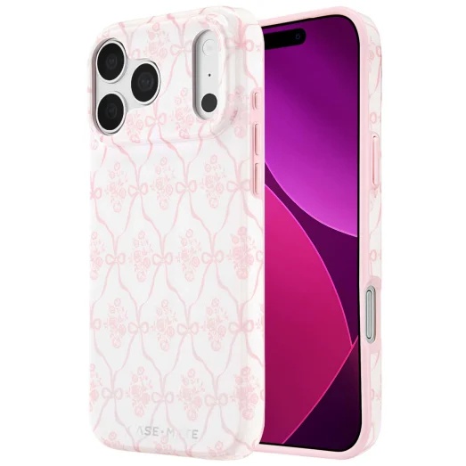 Case-Mate Trellis Bow MagSafe | iPhone 18 Pro Max/iPhone 17 Pro Max - Ballet Pink