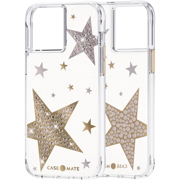 Case-Mate Sheer SuperStar | iPhone 14/13 (6.1) - Shinny Gemstone