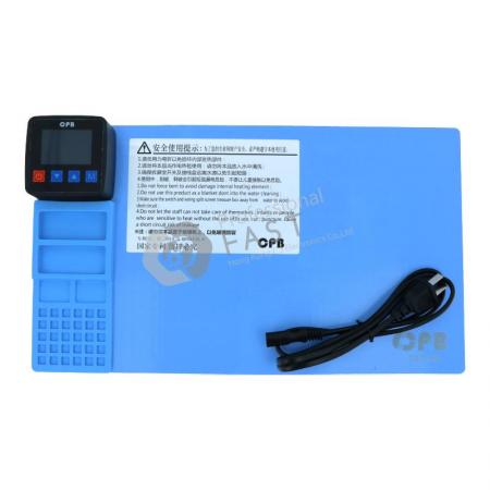 [TOL2-4] CP320 Heating Mat Station for iPhone iPad Samsung Tablets - Blue (220V，38cm*22cm)