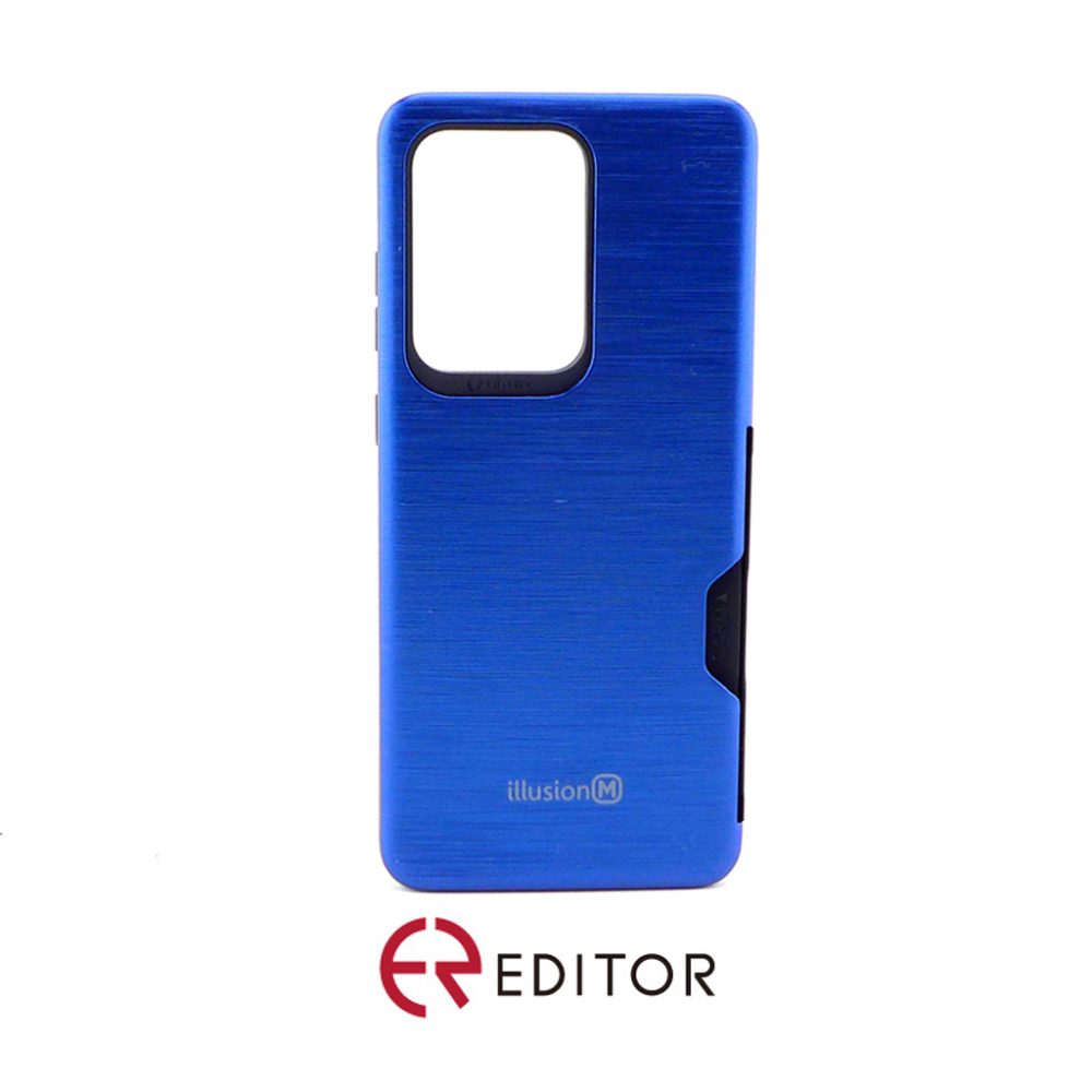 Editor Illusion w/ Card Slot | Samsung S20 Plus – Blue