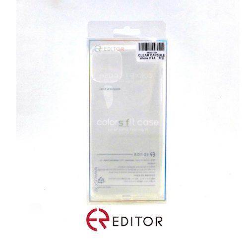 [FW7-06] Editor Transparent Capsule | iPhone 11 Pro Max (6.5) - Clear